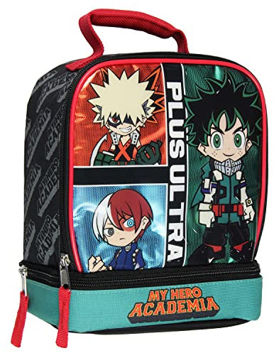 My Hero Academia Lunchbox MHA Deku Bakugo Shoto Todoroki Plus Ultra Kinder Lunchtasche Tasche