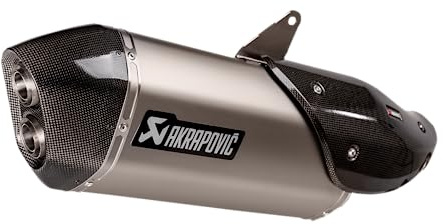 Compatible avec/Remplacement pour 1250 PAN AMERICA - 21/23 - SILENCIEUX TITANE AKRAPOVIC / 1801-1497