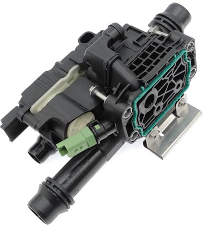 Urhause Thermostatgehäuse (elektronisch gesteuert) Kompatibel für Citroen C3 II C3 Aircross II C3 II Replaces 3 9803549480 9850364680