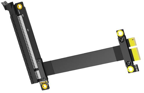 Verlängerungskabel PCIExpress 16X auf 1X, flexibel, für PC, GPU, PCIExpress-Tester, Verlängerungskabel, 25 cm