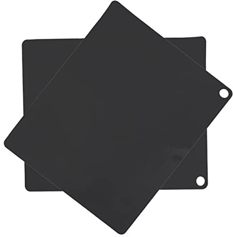 OKUMEYR 2pcs Silicone Induction Cooktop Mat Heat-Resistant Insulation Pad for Kitchen Non- Protective Mat Easy to Clean for Hot Pots and Cookware