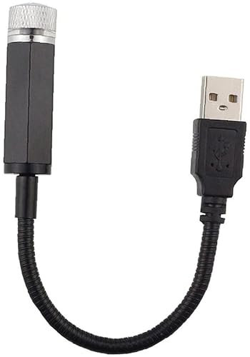 Night Light Projector Starry Lamp Star Night USB Powerd Purple Blue for Home Roof Car Decor