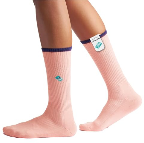 von Jungfeld - Classic Tennissocken für Damen & Herren Gr. 35-46 - Hochwertige Socken aus Bio-Baumwolle in verschiedenen Farben