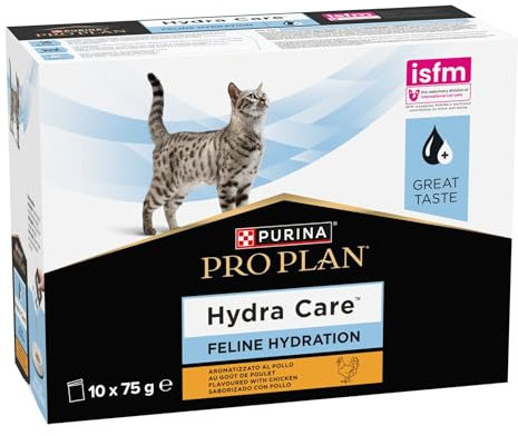 PRO PLAN HC Hydra Care Katzenfuttermittel, 10 x 75 g