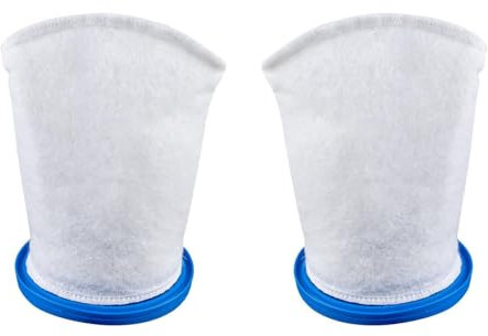 FRTmvg 2/4er-Pack ultrafeine Sand- und Schlammfilterbeutel, kompatibel mit Pool Blaster Max/Catfish Ultra (P30X022SS/PBW022SS), 20 Mikron Mesh für iVac 250, Volt FX-4/8, JPV200 Pool-Staubsauger (2