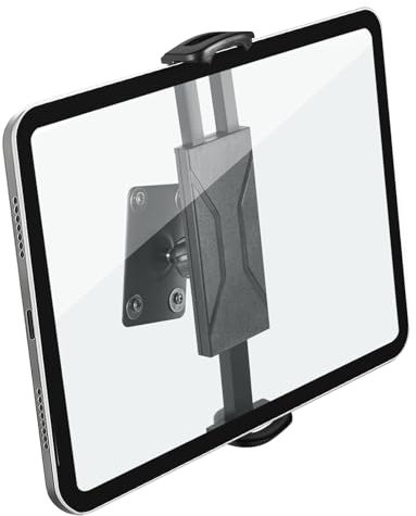 M.J COMFY-LIFE Universal Tablet Wall Mount, 360° Adjustable Aluminum iPad Holder for 4.7-14 Tablets, eReaders, Smartphones – Compatible with iPad Pro/Air/Mini, Kindle Fire, Surface Pro, iPhone