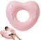 Flotteur de piscine gonflable en forme de cœur, fournitures de sport et de divertissement pour filles, fête de plage, fête, mariage, fiançailles, remise de diplôme