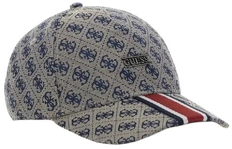 GUESS Cappello Baseball Unisex Boston Sand/Blu con Logo 4G CS26GU28 AM9594POL01 Taglia: Taglia Unica