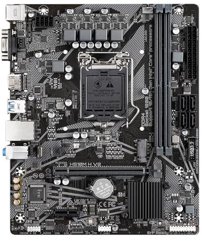 Placa Madre La Placa Base Fit For Gigabyte H510M H V2 es Adecuada for 10400F/10105F/G6405/G5905/11400/CPU