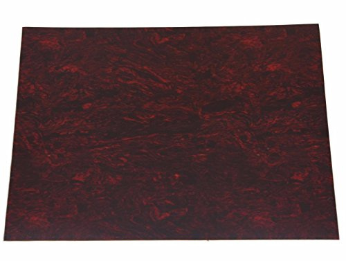 DOPRO 25 x 20 cm Akustische Gitarre Selbstklebende Schlagbrett RedTortoise