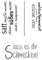 Stempel Clear von EFCO, Lass es dir Schmecken, A7 / 74 x 105 mm, 3 - teilig, transparent