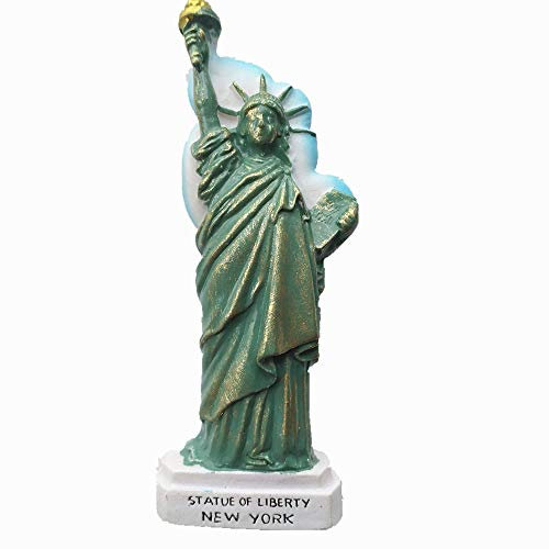 3D-Kühlschrankmagnet, Freiheitsstatue, New York, USA, Souvenir, Geschenk, Heim- und Küchendekoration, Magnetaufkleber, Freiheitsstatue, New York Amerika, Kühlschrankmagnet