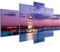 Runa Art Bild Wohnzimmer Schlafzimmer Istanbul Türkei 5 Teilig Stadt Skyline Blau Wandbilder auf Vlies Leinwand 604853b