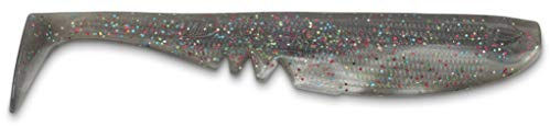 Saeger Moby Softbaits Schlägermatte, Unisex-Adult, Motoroil, Multiglitter Pearl, 22 cm