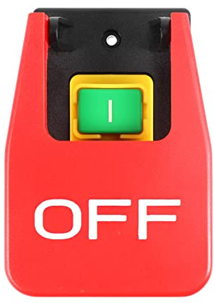 RETTI Off-Un Coperchio Rosso Not Stop Pressione Pulsante Interruttore 16A Corrente Spegnimento/Sottotensione Protezione Elettromagnetica Interruttore di Avvio