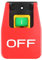 RETTI Off-Un Coperchio Rosso Not Stop Pressione Pulsante Interruttore 16A Corrente Spegnimento/Sottotensione Protezione Elettromagnetica Interruttore di Avvio