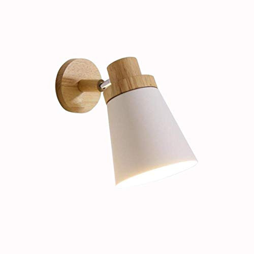 LHTCZZB Moderne Style Minimaliste Applique Bois Chambre Applique murale liseuse mur intérieur Applique Sconces décorations, Convient for le salon, chambre, éclairage étude
