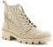 Palladium Pallabase Twill, Stivali Donna, Beige (907), 43 EU