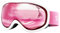 Supertrip Skibrille Herren Damen, Snowboardbrille für Brillenträger OTG Sphärisch Verspiegelt UV400-Schutz Antifog Kompatibler Helm Skibrillen Snowboard Brille für Skifahrer