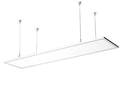 LEDKIA LIGHTING Panneau LED 120x60 cm 60W 6000lm High Power BOKE + Kit en Suspension No Flicker 4000K Individuel Blanc neutre