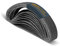 POWERTEC 46003 Schleifbänder, 2,5 x 45,7 cm, je 3 Stück Körnung 120/240/400/600/800/1000, 18 Stück, Siliziumkarbid, sortiertes Messerschärfband-Set für Arbeiten Sharp WSSAKO81112