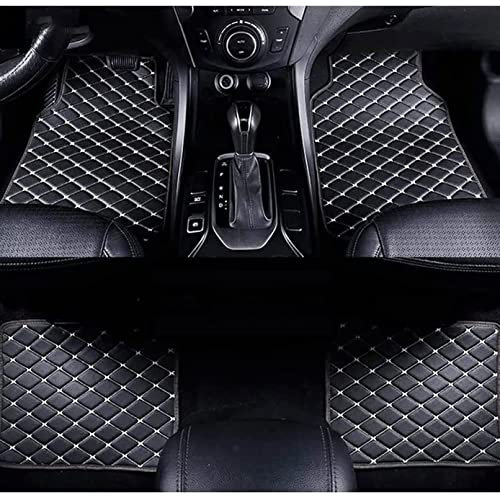 OSKYOO Auto FußMatten für Skoda Karoq Kamiq Kodiaq 5seats/7seats Kodiaq GT 2016-2023, wasserdichte und Verschleißfeste Automatten Leder Fussmatten Staubgeschützt, C-Skoda Kamiq 2019-2023