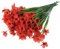 Zerodeko 8st Künstliche Hochzeitsdeko Kunstblumen Für Draußen Simulationsblumenstrauß Schmückt Blumenkranz Girlande Kunstpflanze Blumenpflücker Unechte Grüne Picks Haushalt Braut