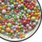 Edible 120g/ 4.2oz Sugar Colorful Pearl Sprinkles Candy Pearls Cake Decoration Cupcake Toppers Cookie Decorations for Wedding Birthday Halloween Thanksgiving Christmas Christening