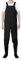 Salopette antipioggia da uomo nero, pantaloni da pescatore impermeabili con stivali in neoprene impermeabile 47 con stivali in gomma antiscivolo, pantaloni da inondazione adatti per cantieri gancio
