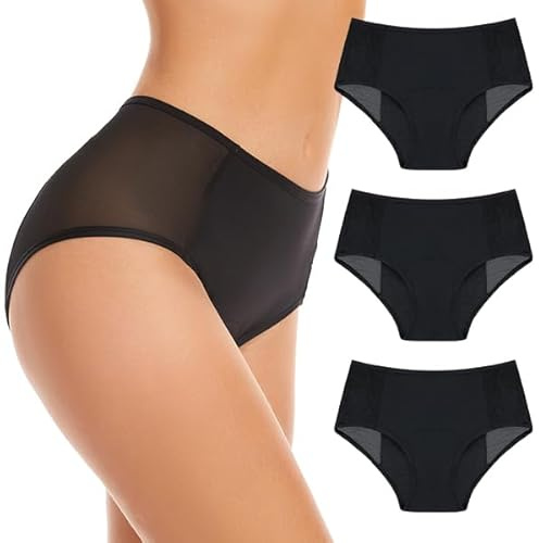 Feel Natural Femme Tendance Sous-vêtement, Noir, M EU