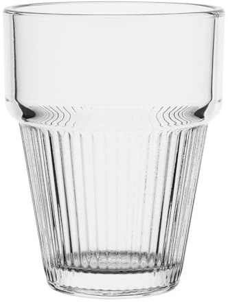 Olympia Olympia Lot de 6 verres empilables striés 150 ml