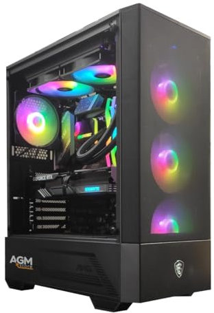 Pc Gaming i5 14600KF - Scheda video RTX 5070 12GB - RAM 32GB DDR5 6000mhz - Nvme 1TB Pci 4 - Dissipatore a Liquido 240mm - Wifi e Bluetooth -Windows 11