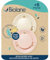 BIOLANE - Tétines rondes - Sucettes extra-fines - 6 mois et plus - Rose et Beige - Téterelle en caoutchouc naturel - Respect du développement bucco-dentaire- Douces et confortables