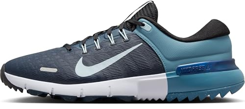Nike Herren Free Golf NN Golfschuh, Armory Navy/Glacier Blue-Black, 43 EU