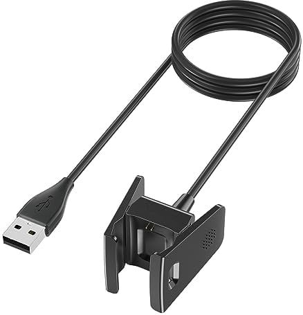 Mugust 3.3ft/1m Charger Compatible with Fitbit Charge 2 Charger USB Replacement Charging Cable for Fitbit Charge 2 Heart Rate Fitness Wristband (USB A-100cm)