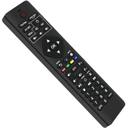 VINABTY Telecomando sostituito per TELE SYSTEM UP T2 4K Telecomando