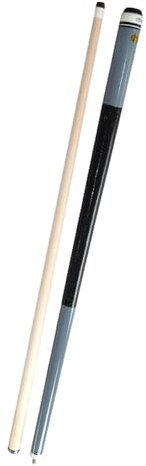 Qianly Biliardo Stick 13mm Punta Lunga 57 Pollici per Principianti E Adulti, Grigio