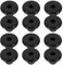 EXAOMBLE 20Pcs Hydraulic Jack Oil Filler Plugs Floor Bottle Jack Seals Leak Prevention Easy Installation for Hydraulic Cylinder Maintenance