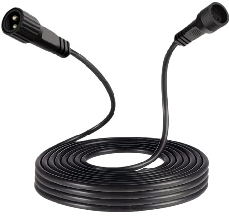 AIFIZO Lichterkette Verlängerung 10M,IP65 wasserdichte für Weihnachtsbeleuchtung Außen, Kugellichter Lichterketten, Eiszapfen Weihnachtslichter, Netzlichter, Solar Lichterkette Led Verlängerungskabel