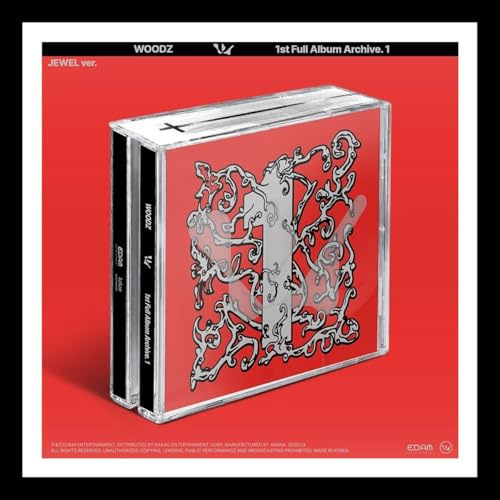 (JEWEL Ver.) WOODZ [ARCHIVE. 1] The 1st Full Album 5 Card+17 Sticker+Photo Book+POB