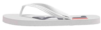 Fila Troy Slipper Wmn, Infradito Donna, White, 37 EU