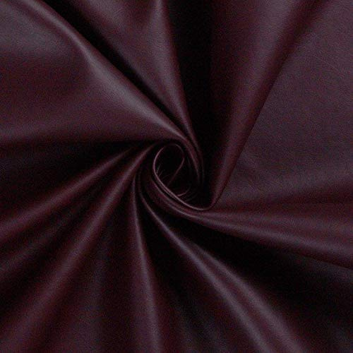 FYVIE STAR FABRICS Silky Satin Dress Craft Fabric Plain Luxury Wedding Material 150cm Wide. When Selecting 3 or More Metres of Any One Given Colour. Wine