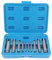Extracteur de tarauds, extracteur de vis endommagées pour vis M4-M24, boulons, attaches(10 pièces)