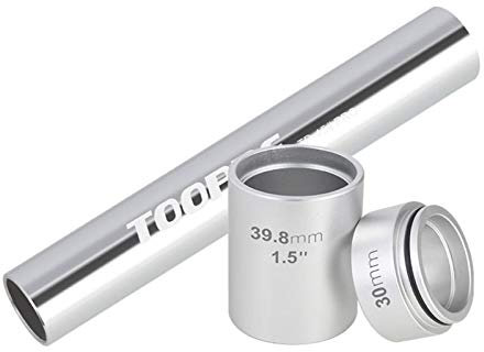 POHOVE Corona Corsa Strumento di Installazione Professionale Bici BB Strumento in Lega di Alluminio Kit di Regolazione Forcella Anteriore Setter Corona Corsa Strumento Acciaio Manicotto Accessori