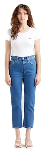 Levi's 501 Crop Jeans Femme, Jazz Pop, 27W / 30L