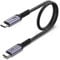 SUMPK USB C to USB C Cable 50cm, Short C Cable 10GBbps High Speed Data USB 3.1 Gen 2, 100W 5A Quick Charge E-Marker Chip Wire, 4K@60Hz Video Output Compatible with Samsung Galaxy T5 SSD