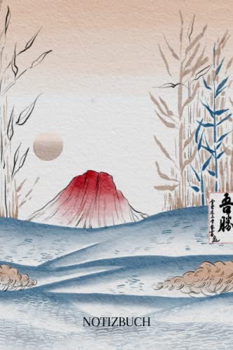 Notizbuch: Notizbuch Japan, A5 (6'x9'), 120 gepunktete Seiten
