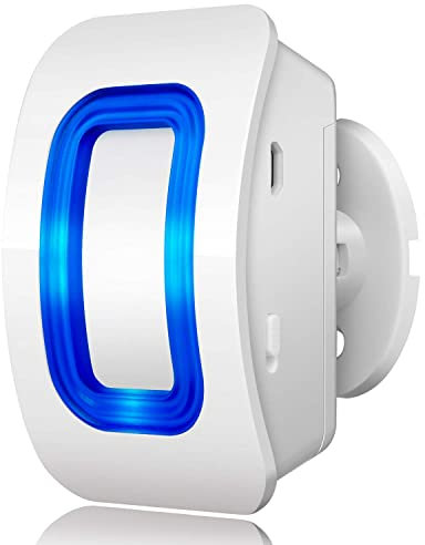 Einfahrt Alarm Sensor Kabellos Einfahrt Bewegungsmelder Einfahrt Bewegungssensor Alarm Wasserdichter Detektor für Haus, Hof, Garage