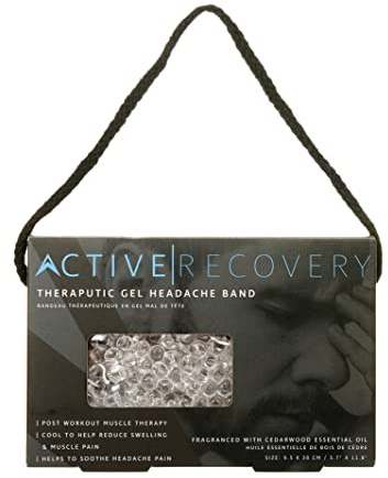 Active Recovery Therapeutic Gel Headache Band Fragranced with Cedarwood Essential Oil