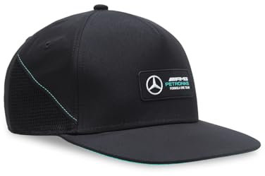 PUMA Erwachsene Mercedes-AMG Petronas Cap mit flachem Schirm ErwachsenerBlack